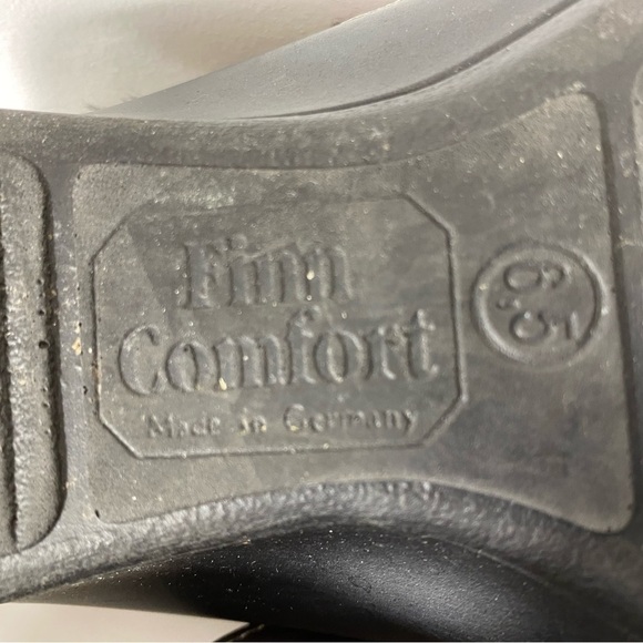 Finn comfort Sandals Womens size 9 US (6.5 UK) Brown Leather Made in Germany - Picture 7 of 12